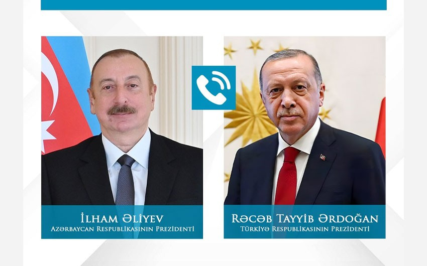 Prezident  İlham Əliyev Rəcəb Tayyib Ərdoğana zəng edib