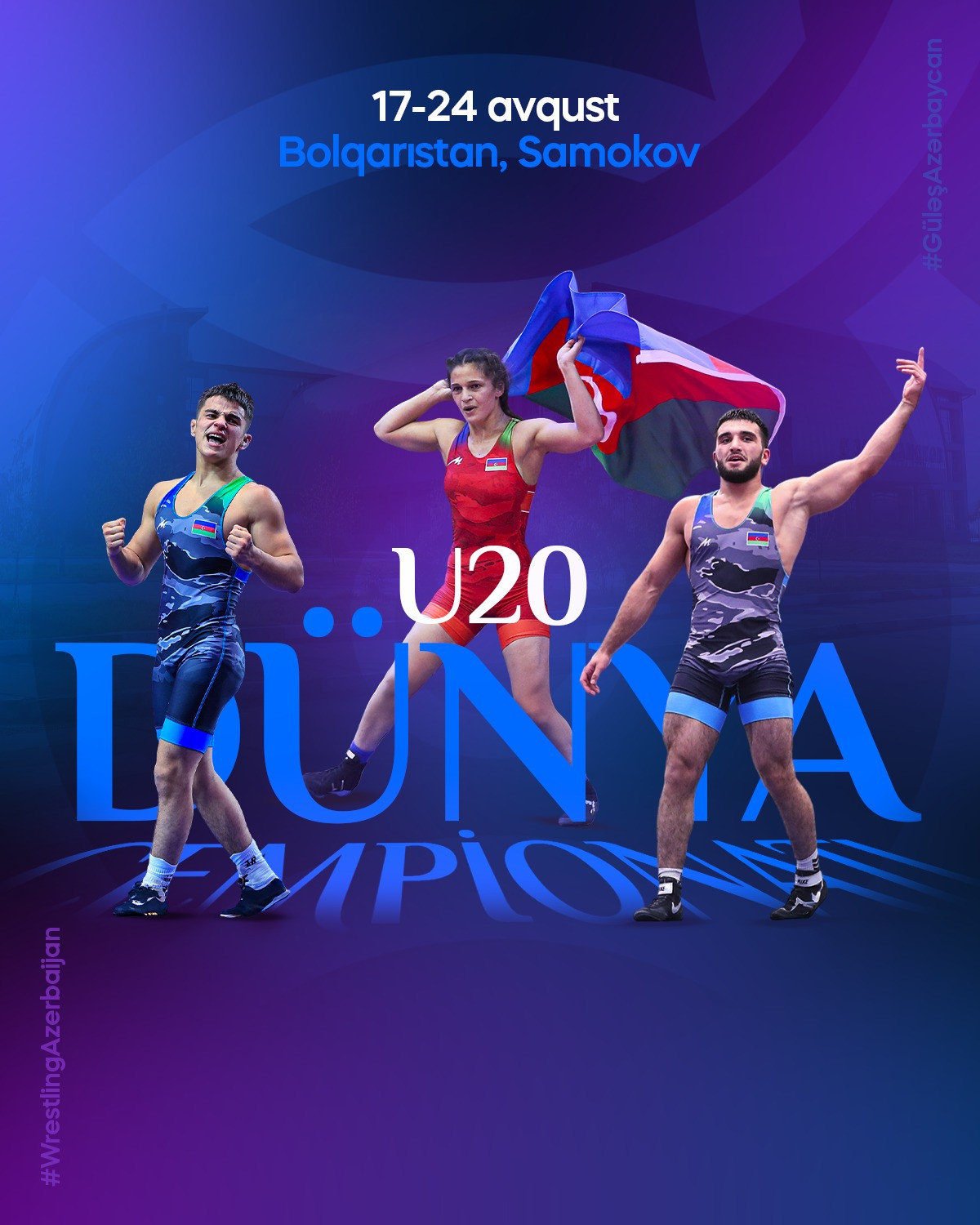 Azərbaycan dünya çempionatında 23 güləşçi ilə təmsil olunacaq