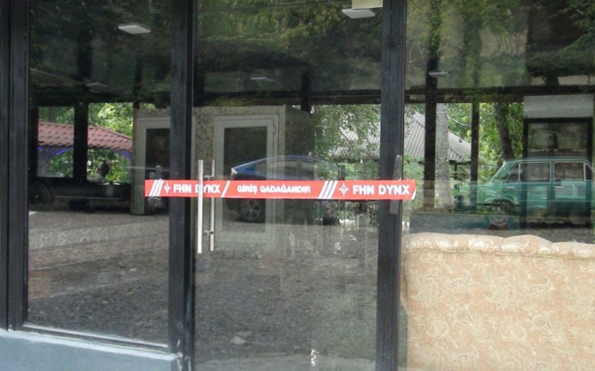Qubada yanğın təhlükəsizliyini pozan istirahət mərkəzinin fəaliyyəti dayandırılıb