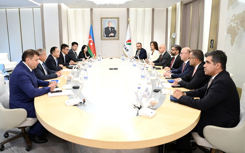 SOCAR və Çinin CC7 şirkəti əməkdaşlıq perspektivlərini müzakirə ediblər