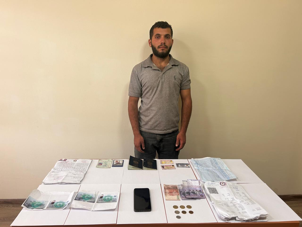 Ermənistandan Azərbaycan istiqamətinə sərhədin pozulması aşkar edilib, İraq vətəndaşı saxlanılıb