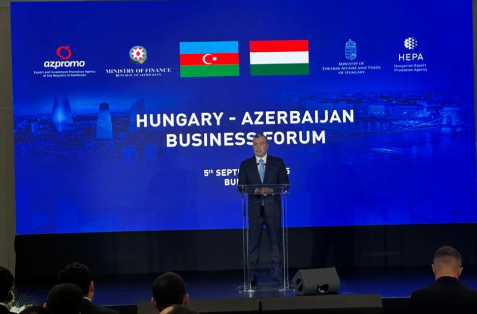 Budapeştdə Azərbaycan-Macarıstan biznes forumu keçirilib