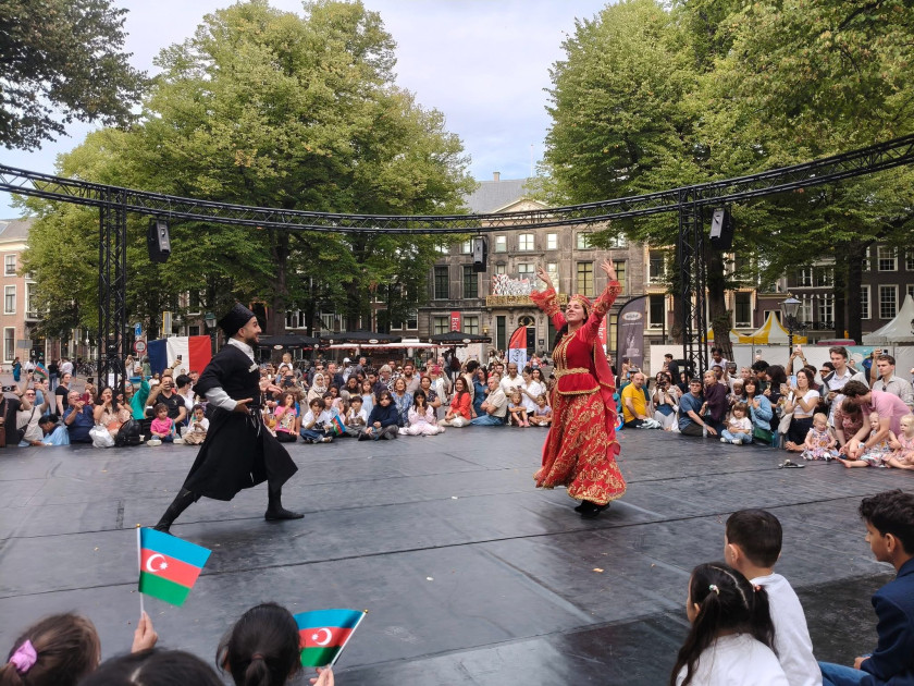 Azərbaycan Haaqada keçirilən beynəlxalq festivalda təmsil olunub