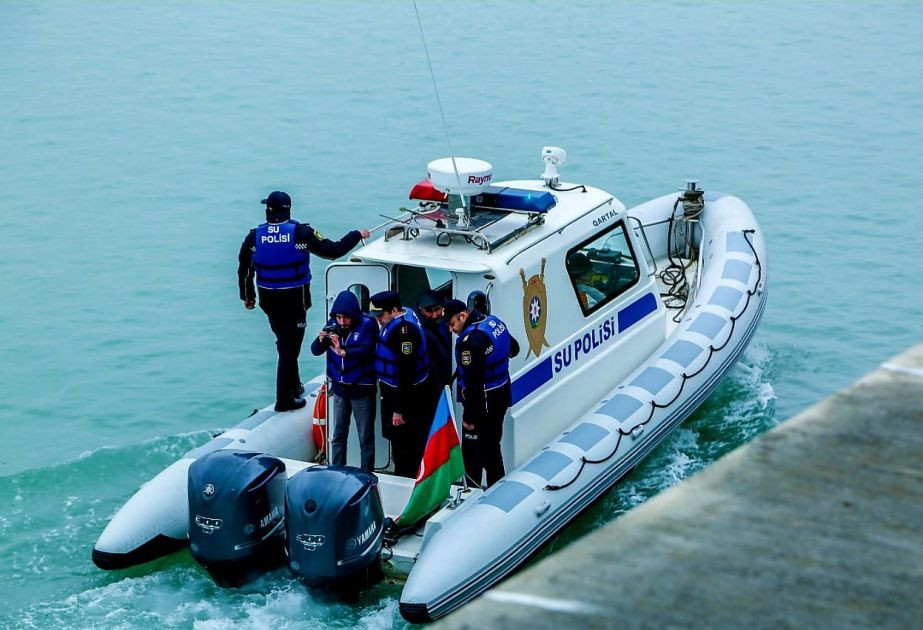 Su polisindən  Xəzərdə əməliyyat keçirdi, saxlanılanlar var
