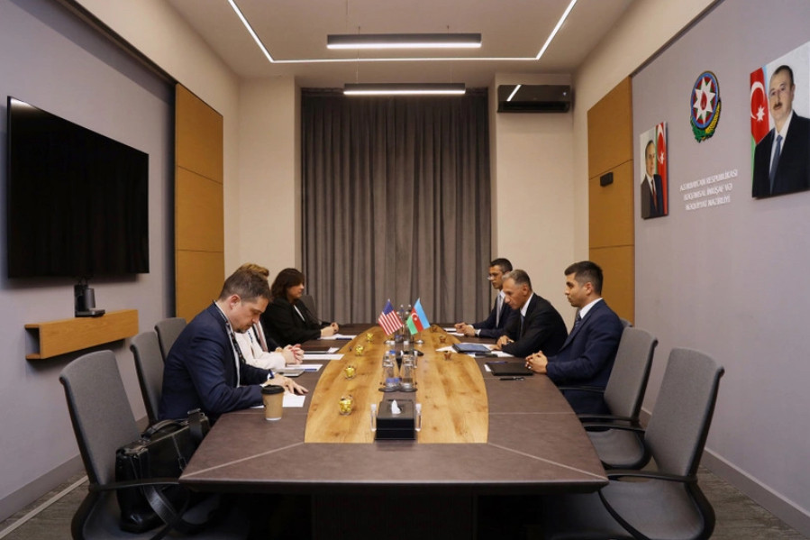 Azərbaycan ABŞ ilə Zəngəzur dəhlizinin açılması istiqamətində əməkdaşlığı müzakirə edib