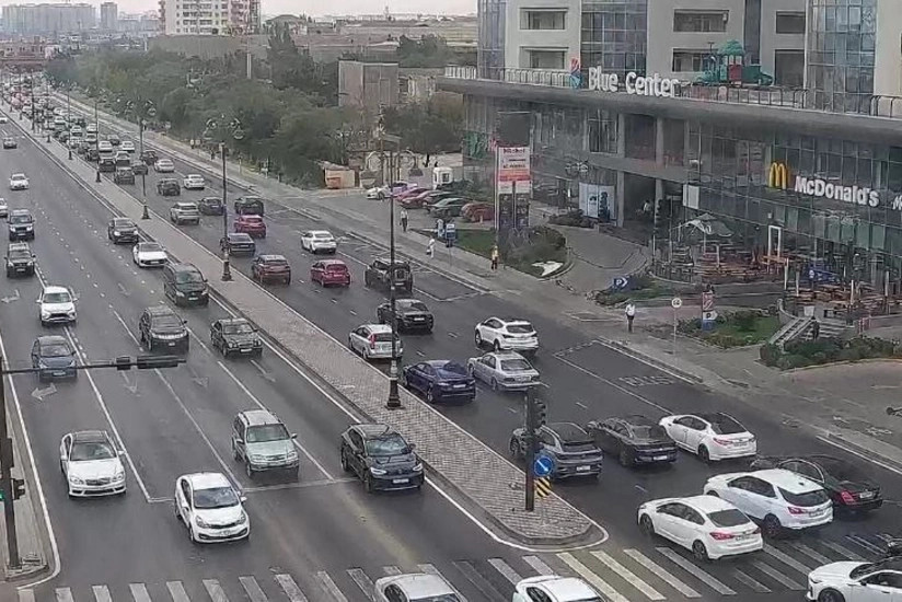 Bakıda 17 istiqamətdə tıxac var -