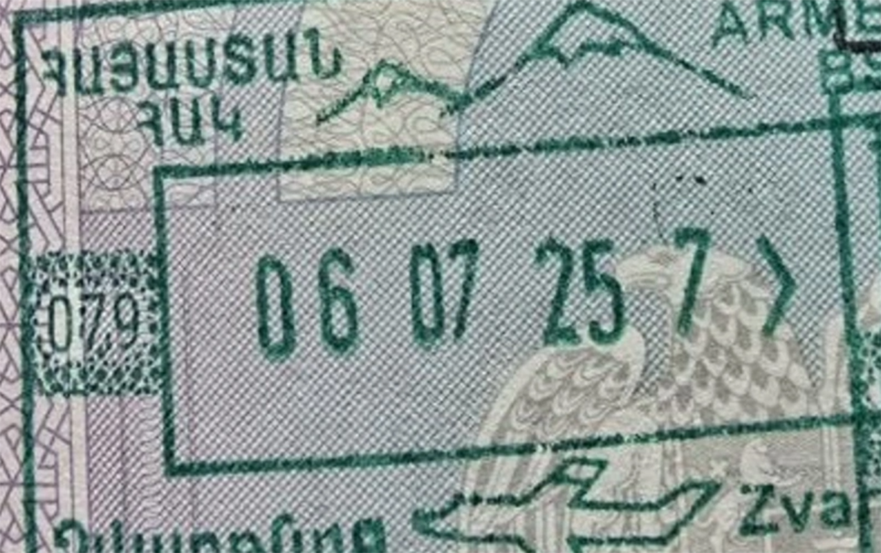 Ermənistan viza möhürlərindən Ağrı dağının təsvirini çıxaracaq