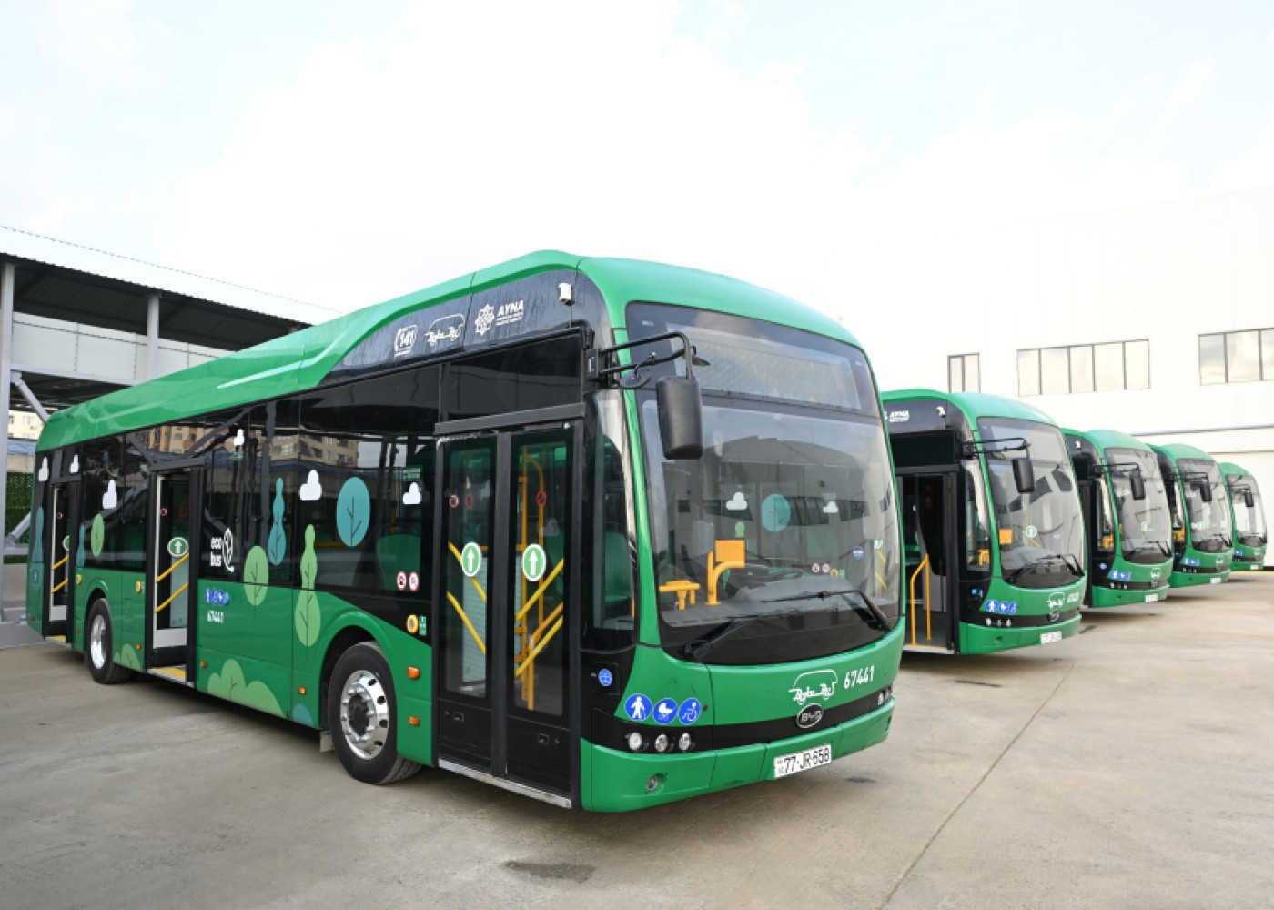 Azərbaycanda elektrikli avtobusların sayı 6 dəfəyə yaxın artıb