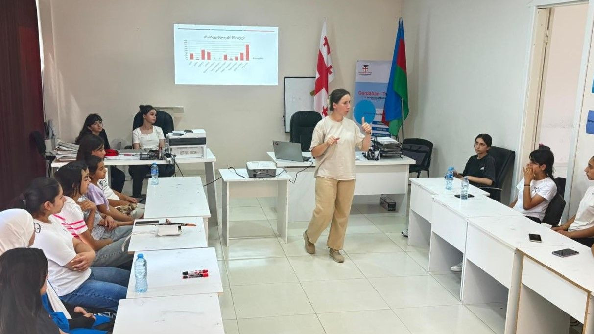 Qardabani Təhsil və İnteqrasiya Mərkəzində gənclər üçün yay təlimləri keçirilib