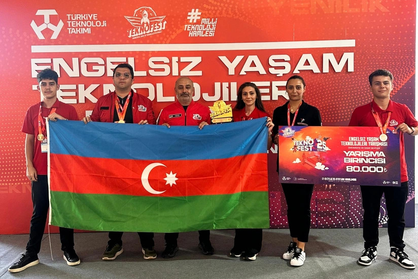 BDU-nun komandası Türkiyədə "TEKNOFEST-2025" festivalında qalib olub