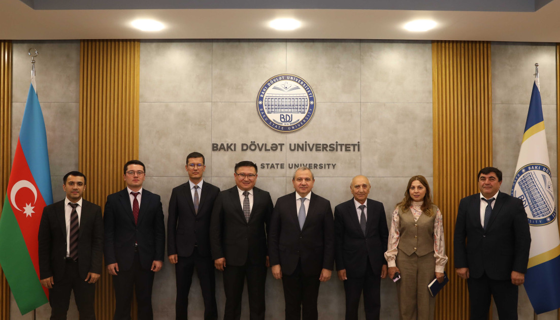 BDU ilə Səmərqənd İqtisadiyyat və Xidmət İnstitutu arasında müəllim və tələbə mübadiləsi məsələləri müzakirə olunub