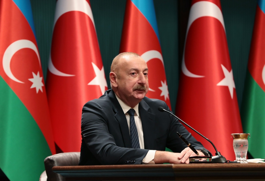 İlham Əliyev: Ermənistanla danışıqlar yalnız ikitərəfli əsasda aparıldığına görə müsbət nəticələr verdi
