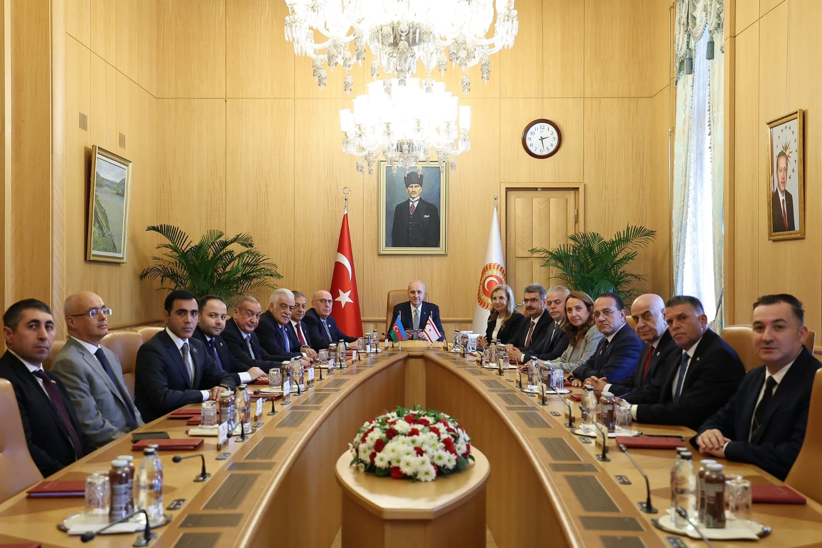 TBMM sədri Azərbaycanla Ermənistanın vasitəçisiz təmas qurmasının önəmindən bəhs edib