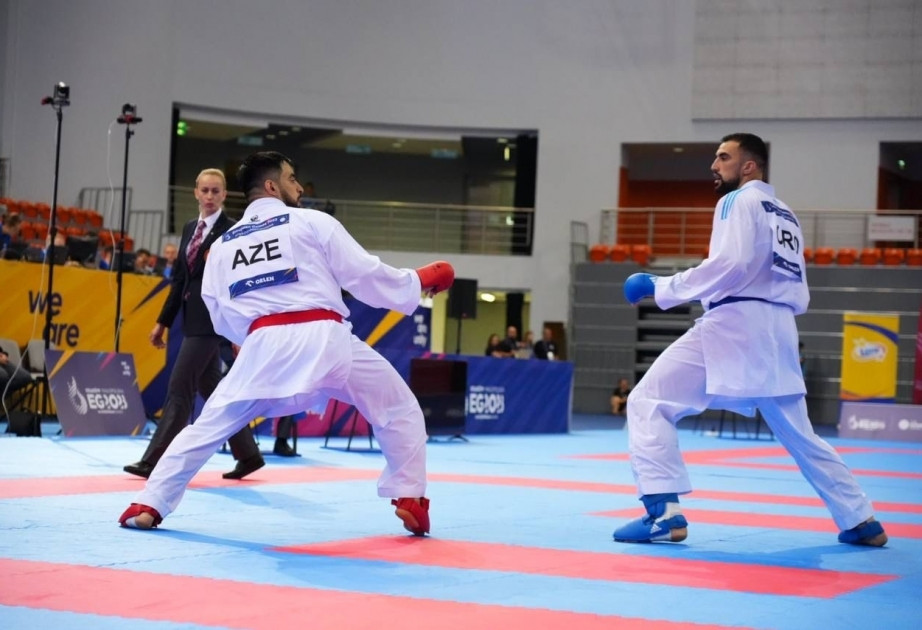 Azərbaycan karateçiləri Avropa çempionatında uğurla çıxış ediblər