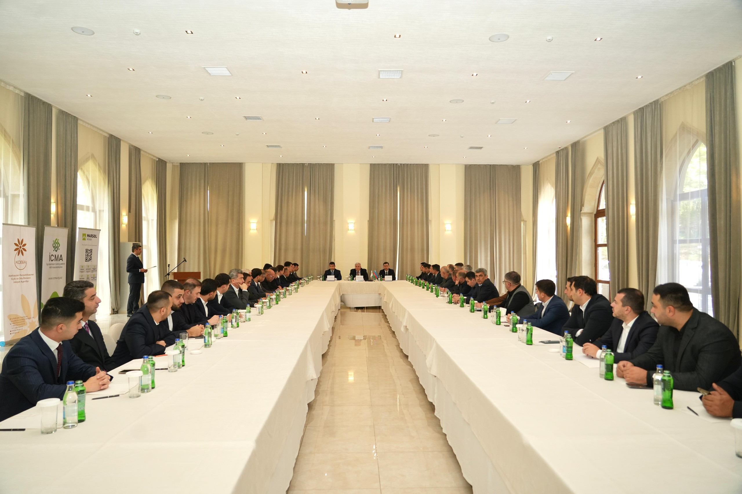 Şəkidə "Regional tərəfdaşlıq inkişafı" layihəsi çərçivəsində sahibkarlarla görüş keçirilib