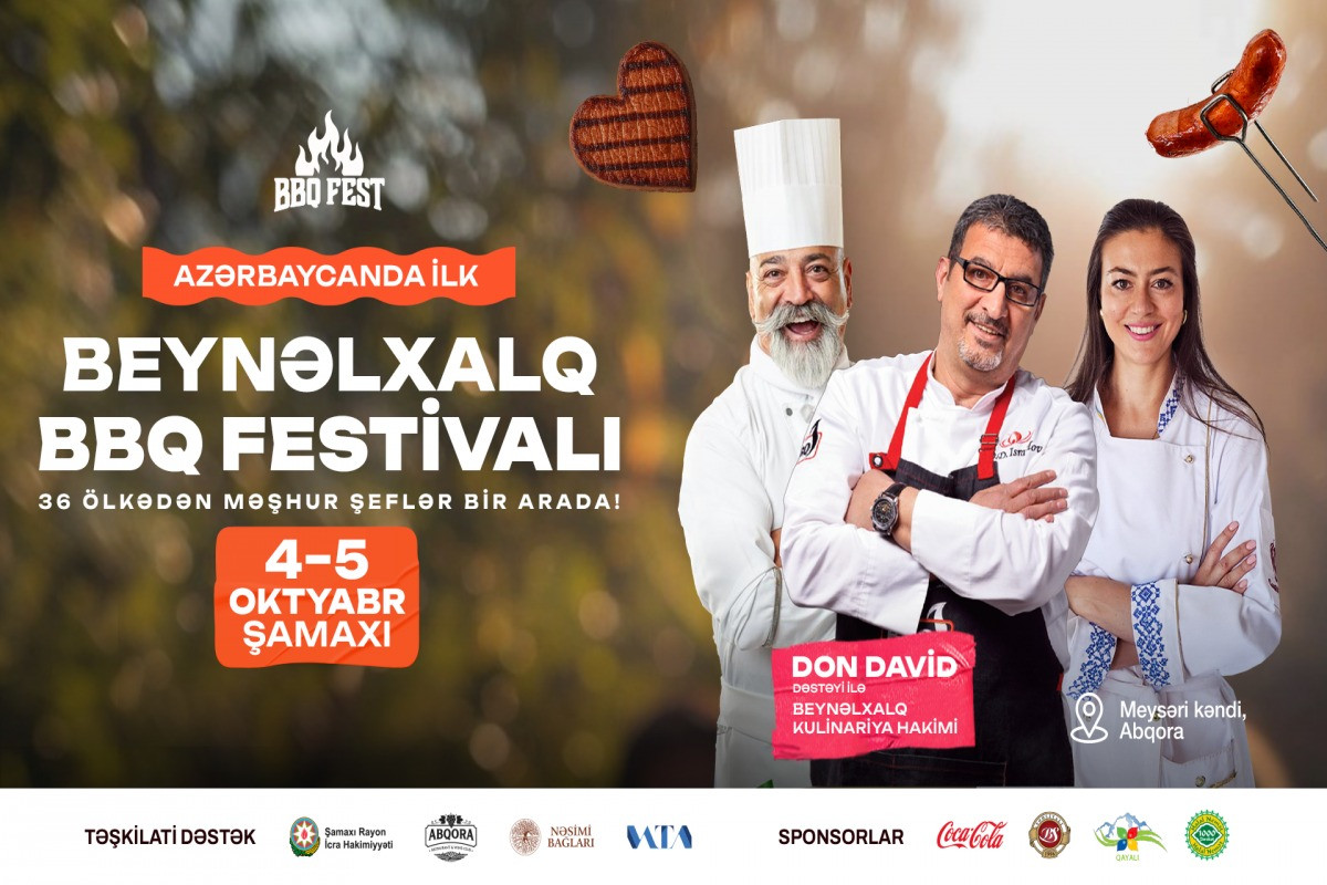Beynəlxalq Barbekü Festivalı ilk dəfə Şamaxıda