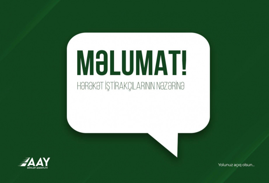 Əbdürrəhim bəy Haqverdiyev küçəsinin bir hissəsində hərəkət məhdudlaşdırılacaq