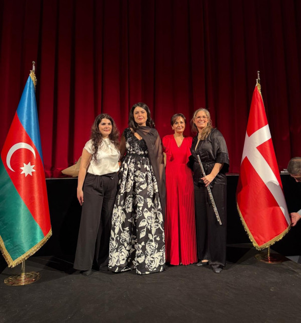 Kopenhagendə Azərbaycanın Zəfər Günü və Üzeyir Hacıbəylinin 140 illiyi qeyd olunub