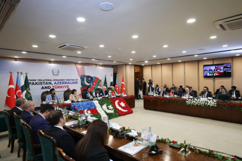 Azərbaycan, Türkiyə və Pakistan parlament sədrləri "İslamabad Bəyannaməsi"ni imzalayıblar