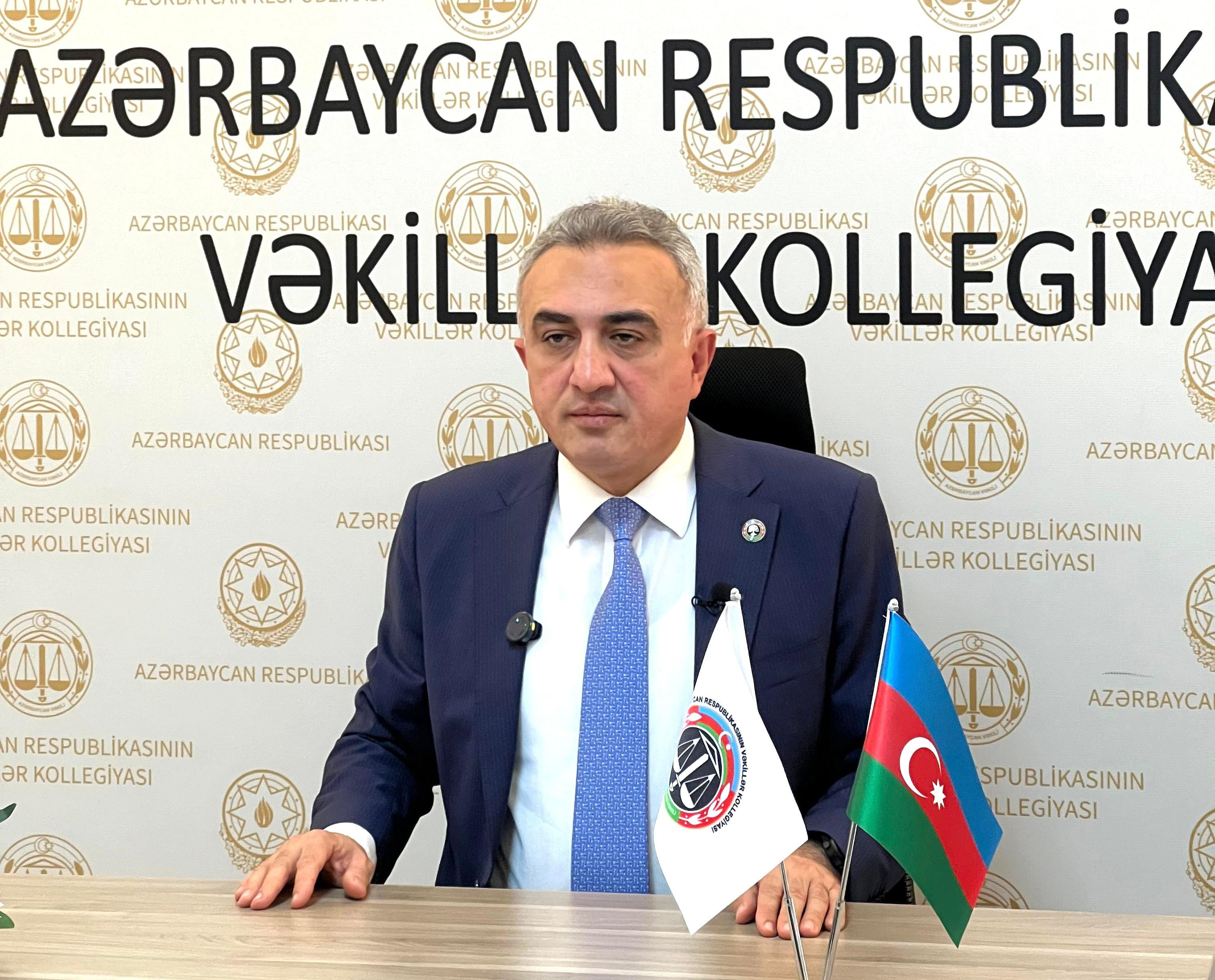 Anar Bağırov: Azad olunmuş ərazilərdəki bərpa işləri ədalətin bərpası kimi mühüm işlər daşıyır
