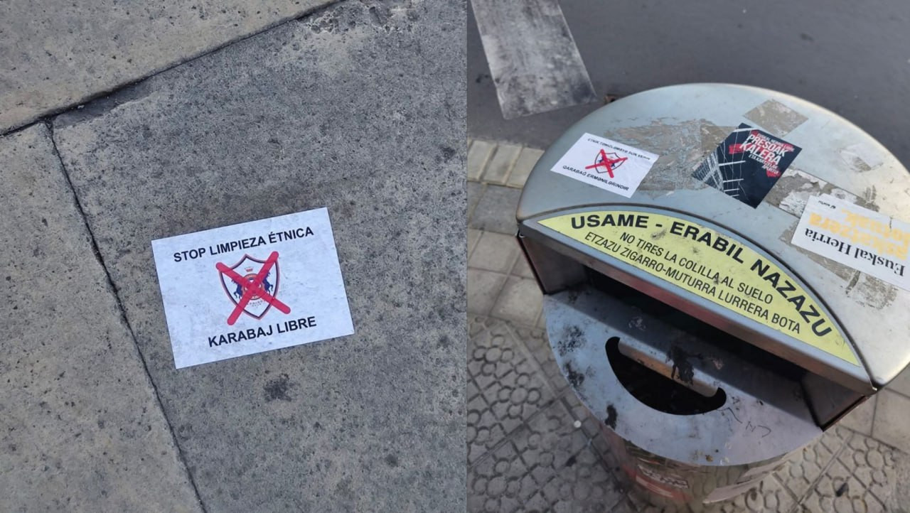 Bilbaoda “Qarabağ”a qarşı təxribat törədilib