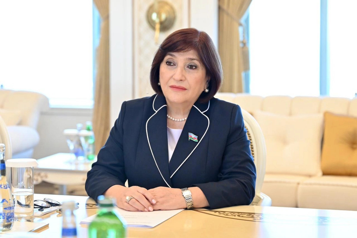 Sahibə Qafarova Pakistan Senatının sədri ilə görüşüb