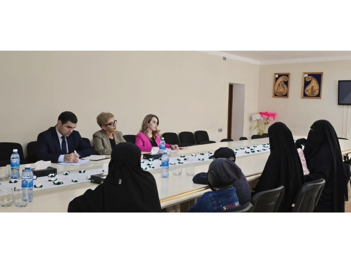 Ombudsmanın nümayəndələri Suriyadan Azərbaycana gətirilən şəxslərlə görüşüblər