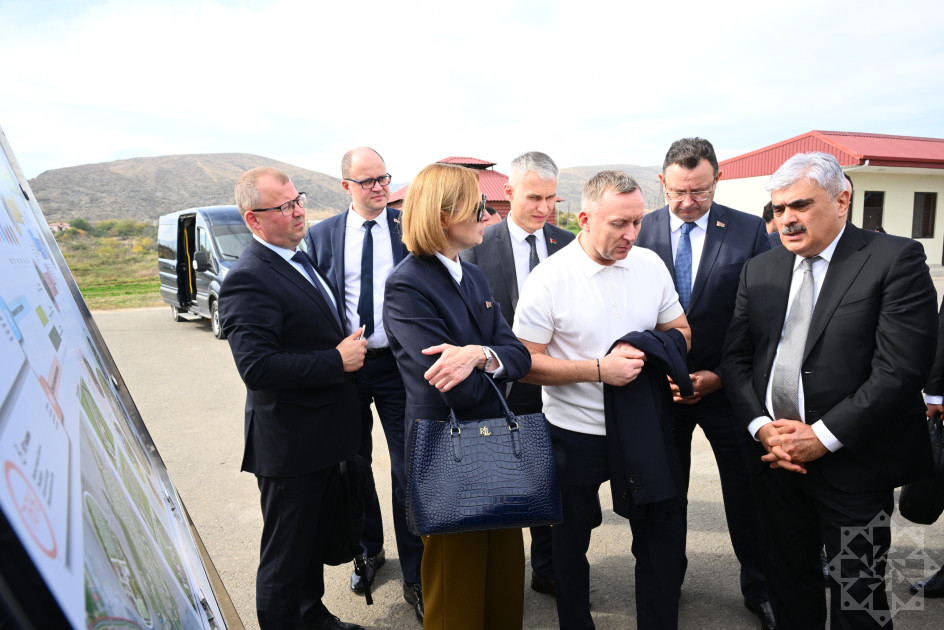 Belarus Baş nazirinin müavini Ağdama səfər edib -