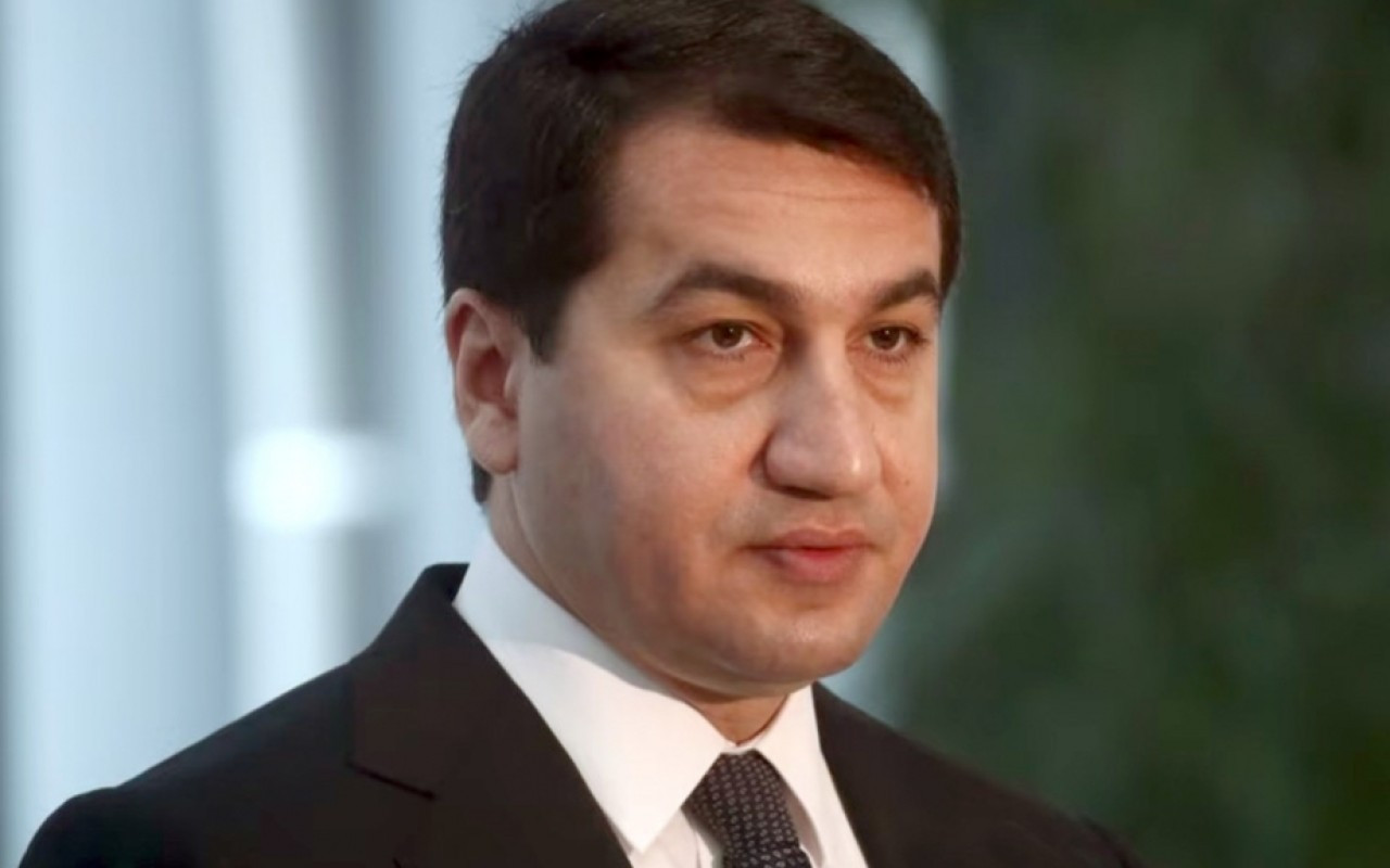 Hikmət Hacıyev diplomatların azad olunmuş ərazilərə səfəri ilə bağlı paylaşım edib