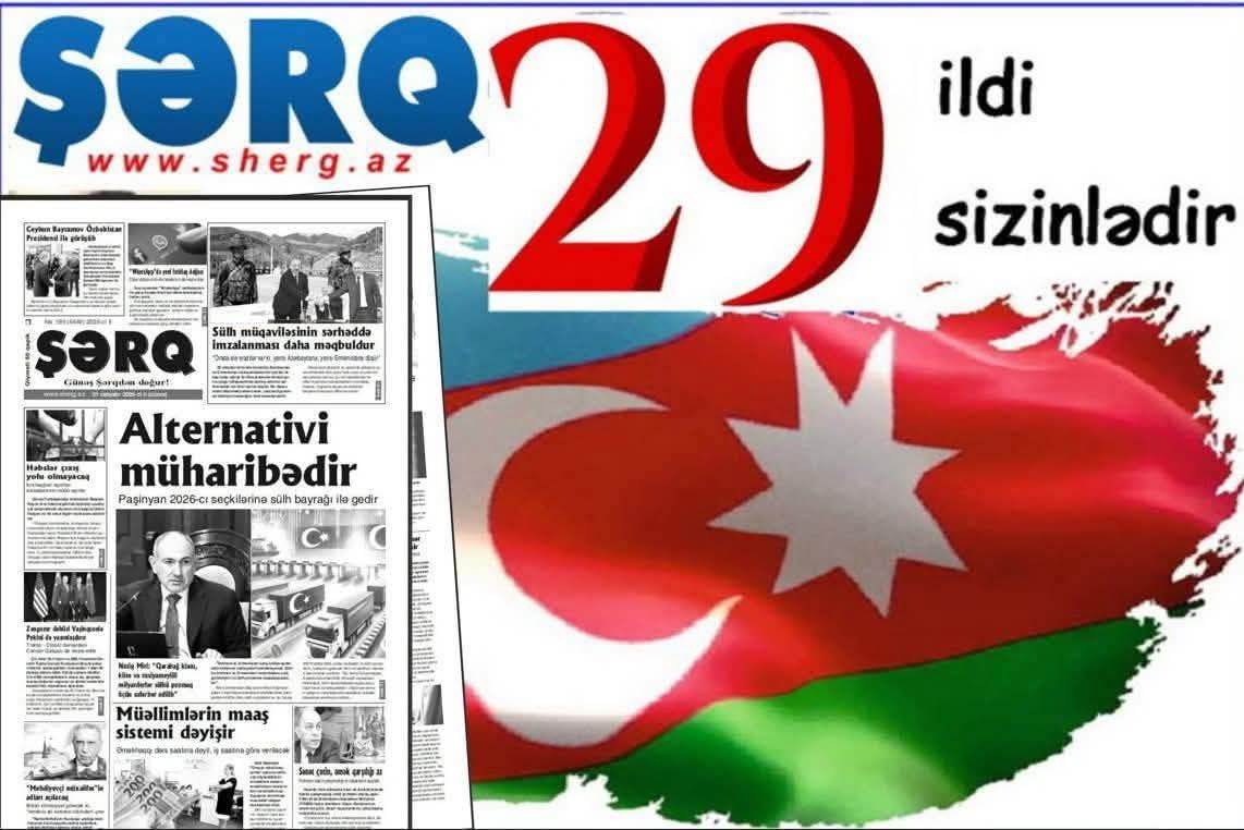 "Şərq" 29 yaşını qeyd edir!