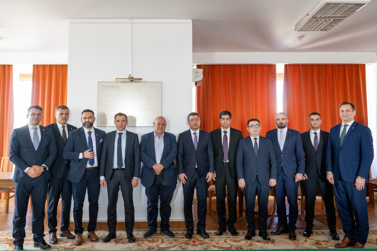 Azərbaycan nümayəndə heyətinin Rumıniya Senatında görüşü keçirilmişdir