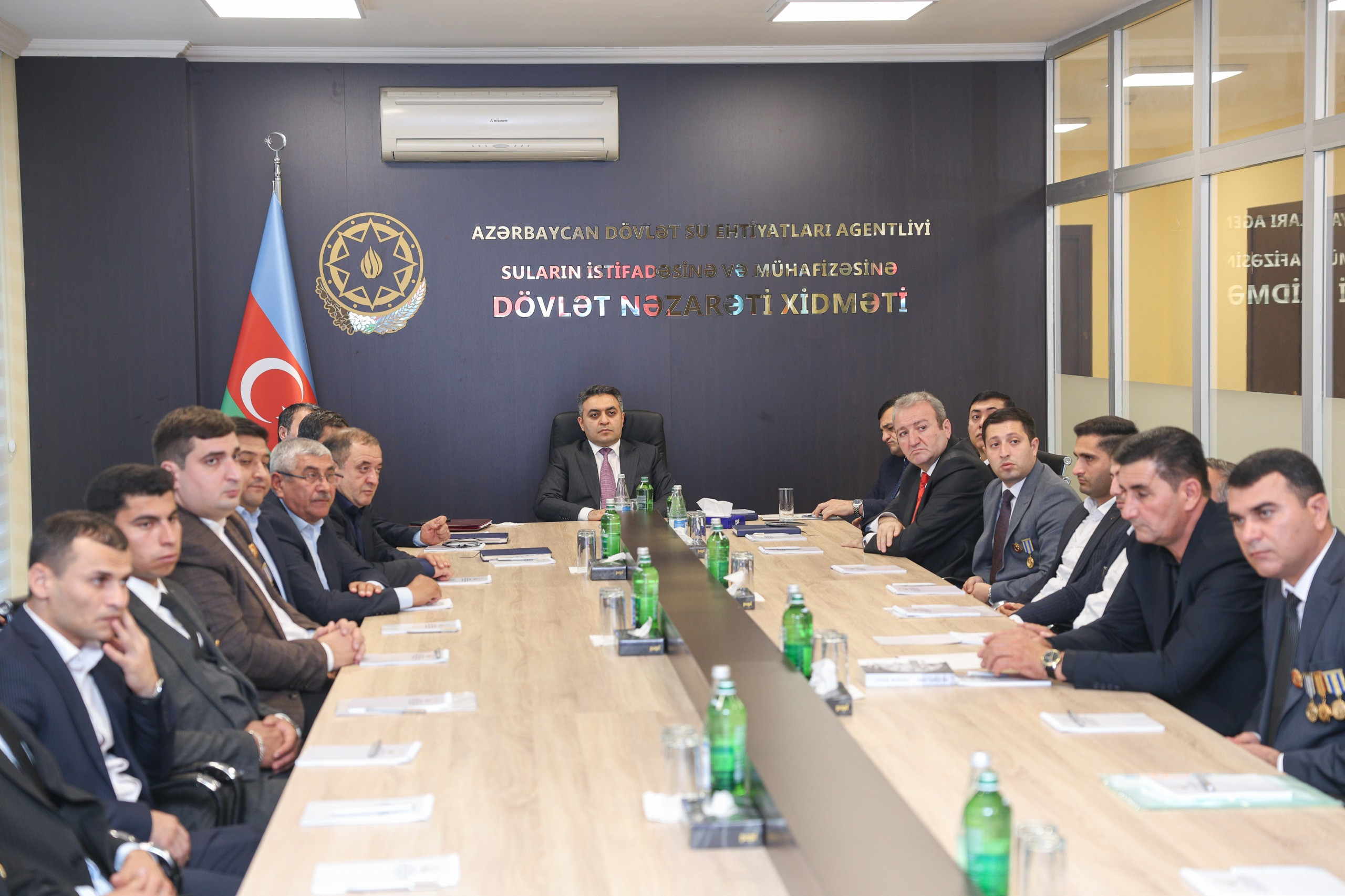 Dövlət Xidmətində şəhid ailələri, qazilər və Vətən müharibəsi iştirakçıları ilə görüş keçirilib