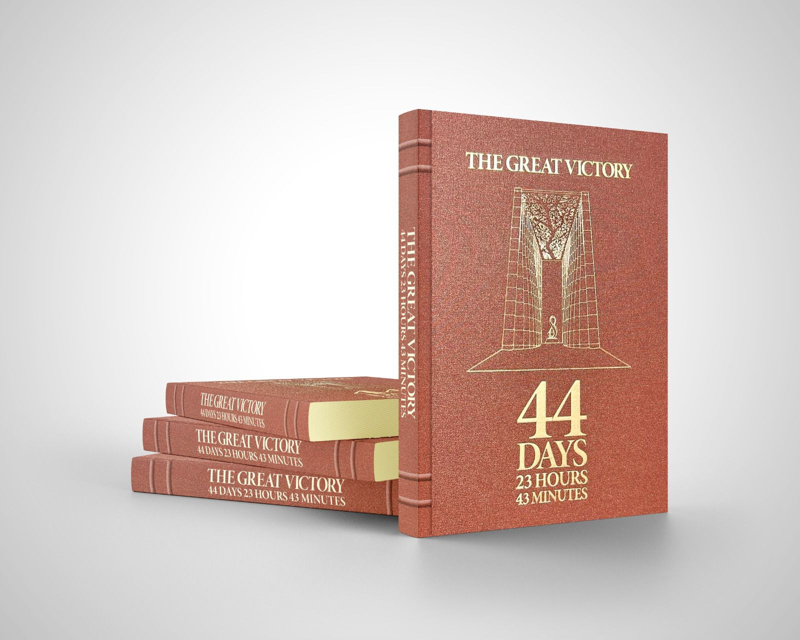 "THE GREAT VICTORY. 44 DAYS. 23 HOURS. 43 MINUTES" adlı nəşr çapa hazırlanmışdır