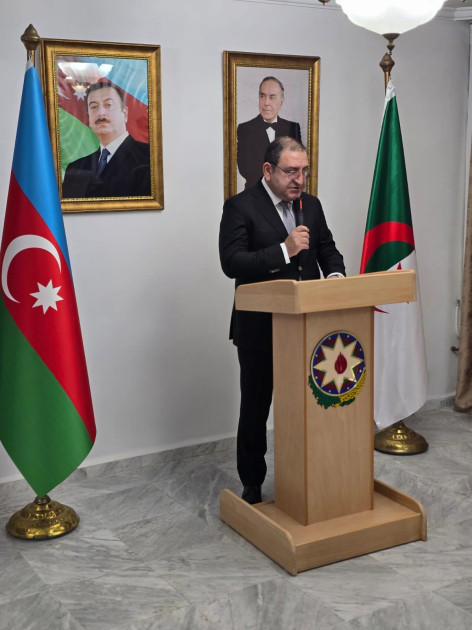 Zəfər Gününün münasibətilə Əlcəzairdə tədbir təşkil edilib