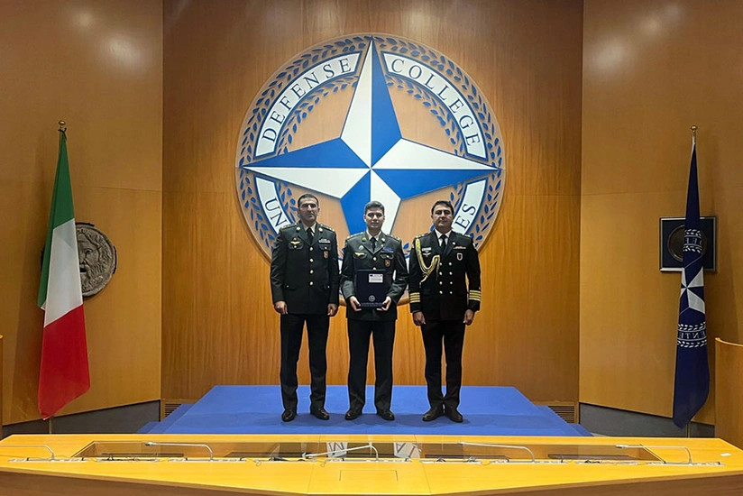 Azərbaycan hərbçisi NATO Regional Əməkdaşlıq kursunu başa çatdırıb
