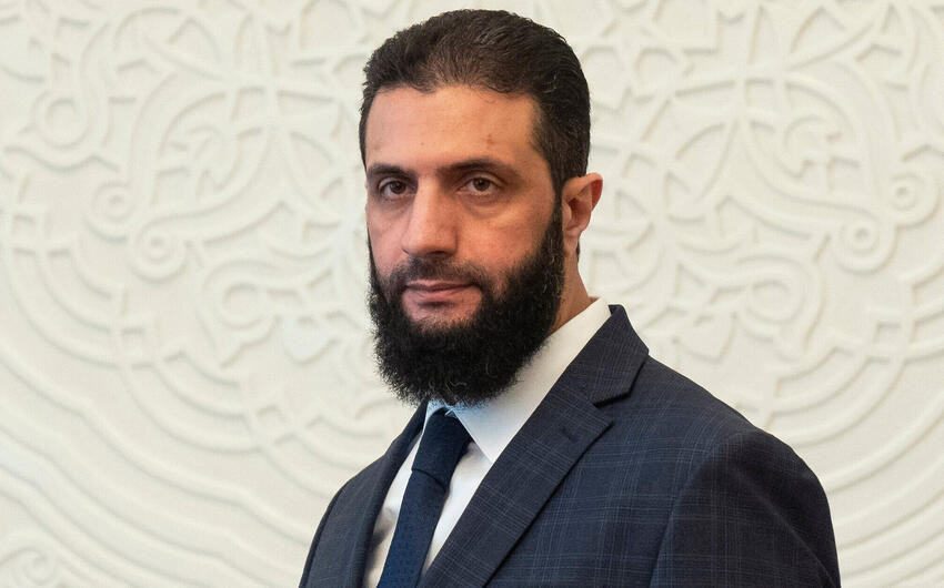Əhməd Şaraa musəvi din xadimi ilə görüşüb