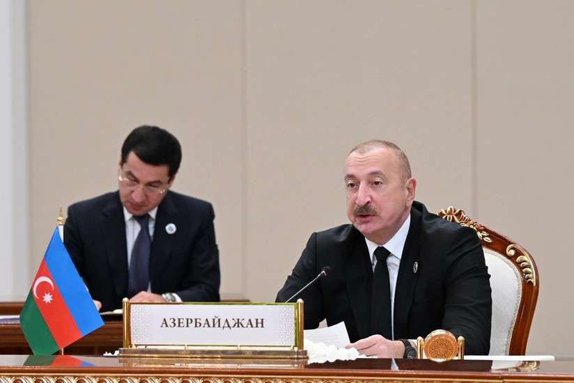 Prezident İlham Əliyev Mərkəzi Asiya Dövlət Başçılarının 7-ci Məşvərət Görüşünün iclasında iştirak edib -