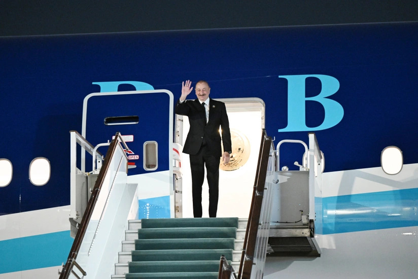 Prezident İlham Əliyevin Özbəkistana səfəri başa çatıb