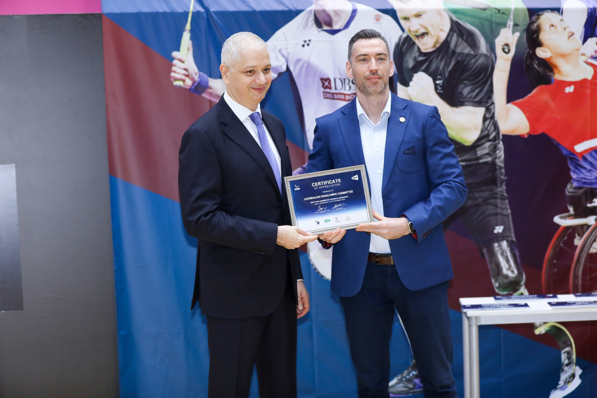 Bakıda keçirilən Dünya Badminton Federasiyasının parabadminton üzrə texniki seminarına yekun vurulub