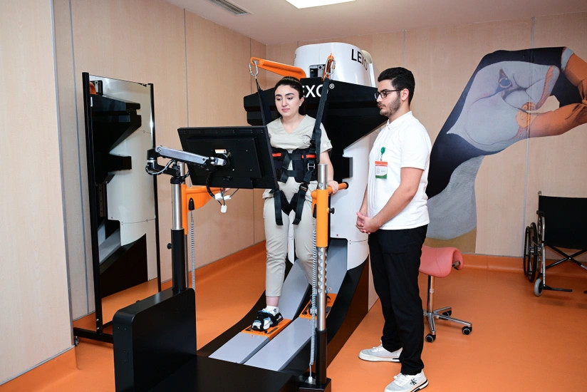 Azərbaycanda regionun ən böyük Robotik Reabilitasiya Mərkəzi fəaliyyətə başlayıb