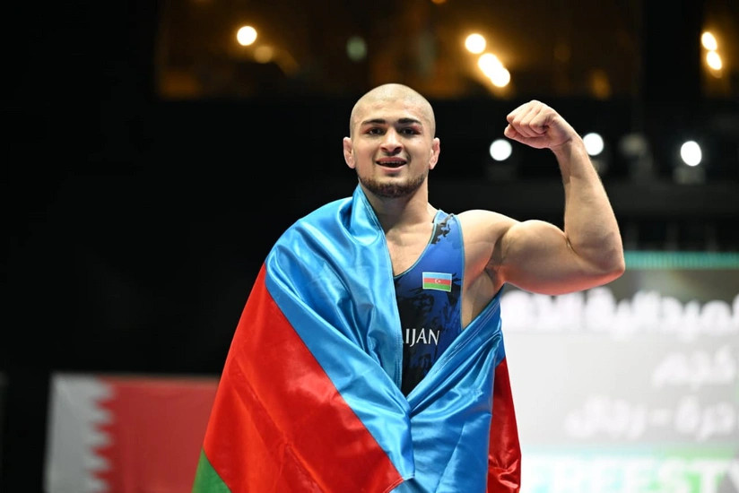 Arseniy Djioyev: Azərbaycan bayrağının ən yüksəyə qalxmasına görə qürurlanıram