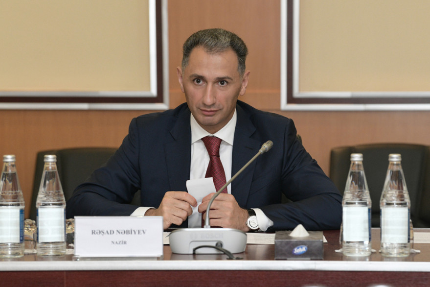 Rəşad Nəbiyev: Azərbaycanın rəqəmsal məhsulları Misirə ixrac üçün geniş imkanlara malikdir