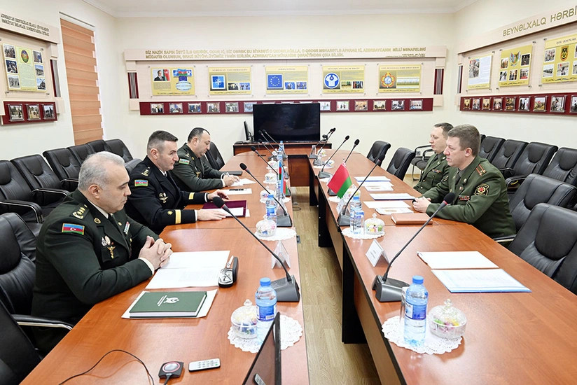 Bakıda Azərbaycan və Belarus hərbi mütəxəssisləri arasında görüş keçirilib
