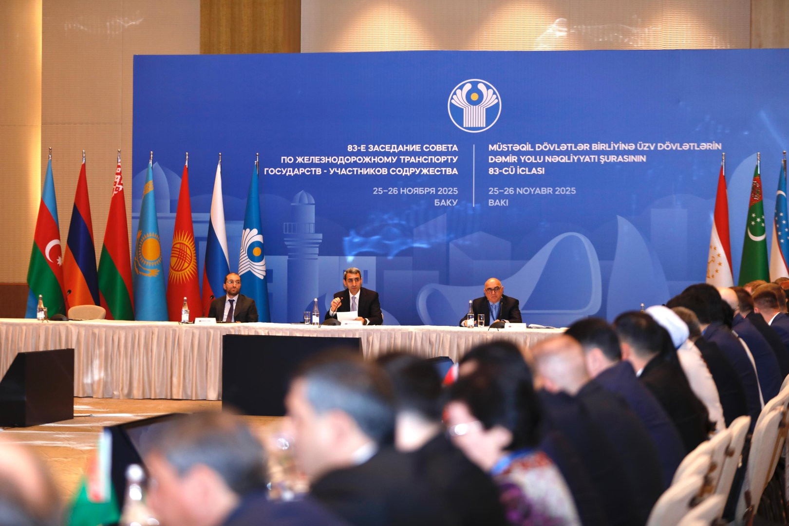 Bakıda MDB ölkələrinin Dəmir Yolu Nəqliyyatı Şurasının iclası keçirilir