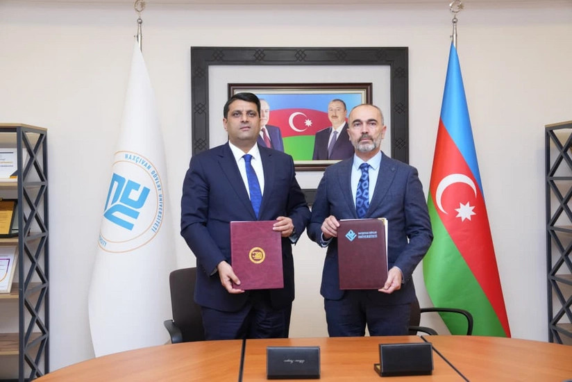 Naxçıvan Dövlət Universiteti ilə Bayburt Universiteti arasında memorandum imzalanıb