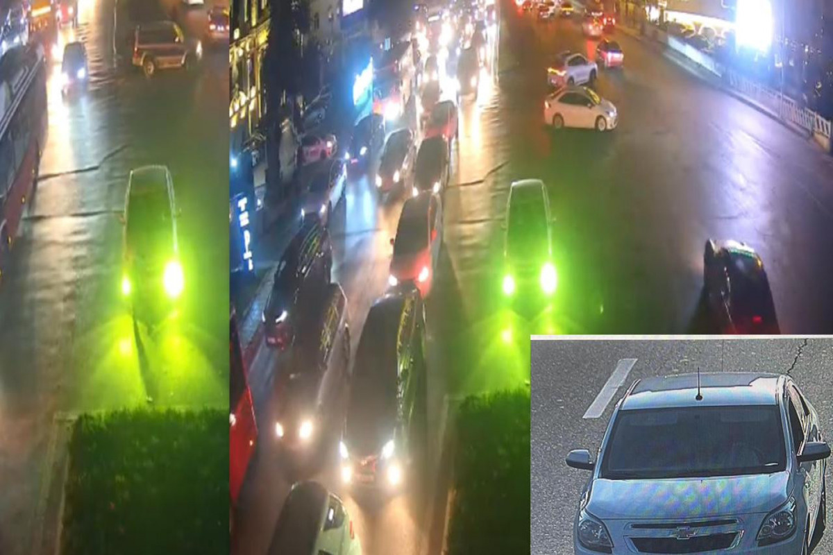Bakıda qaydanı bilərəkdən pozan nömrəsiz sürücü həbs edildi