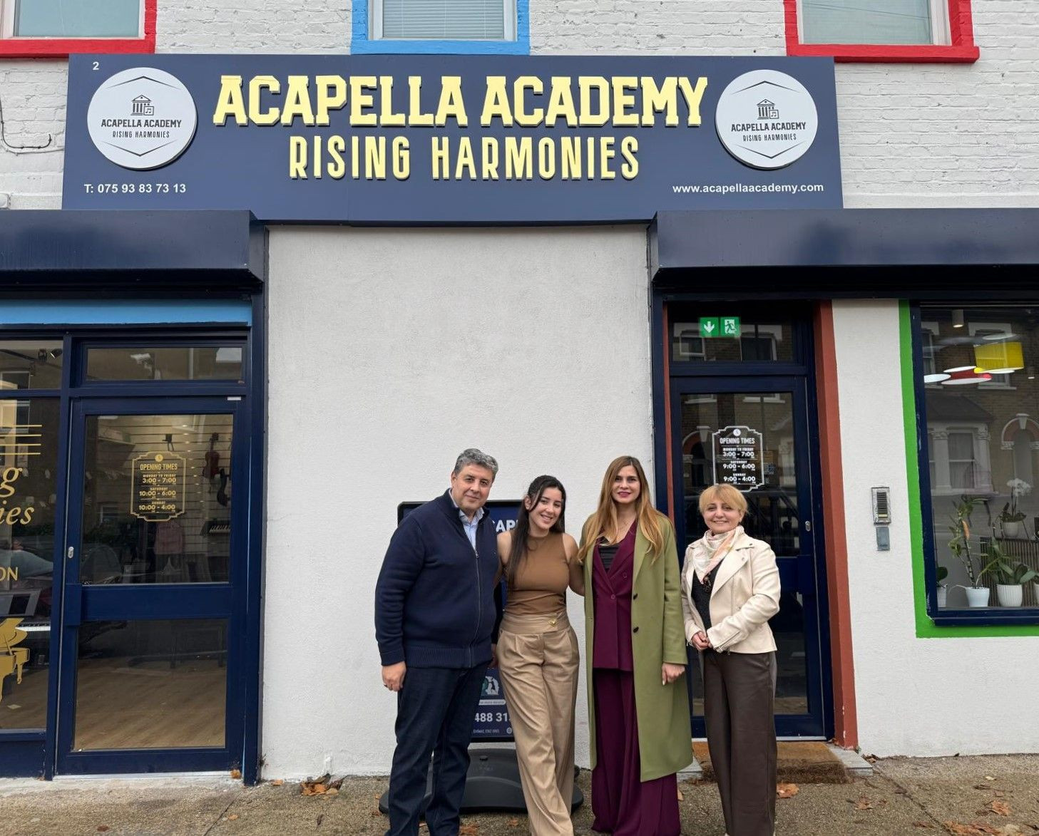 Londondakı “Acapella Academy” incəsənət mərkəzinin fəaliyyəti ilə tanışlıq olub