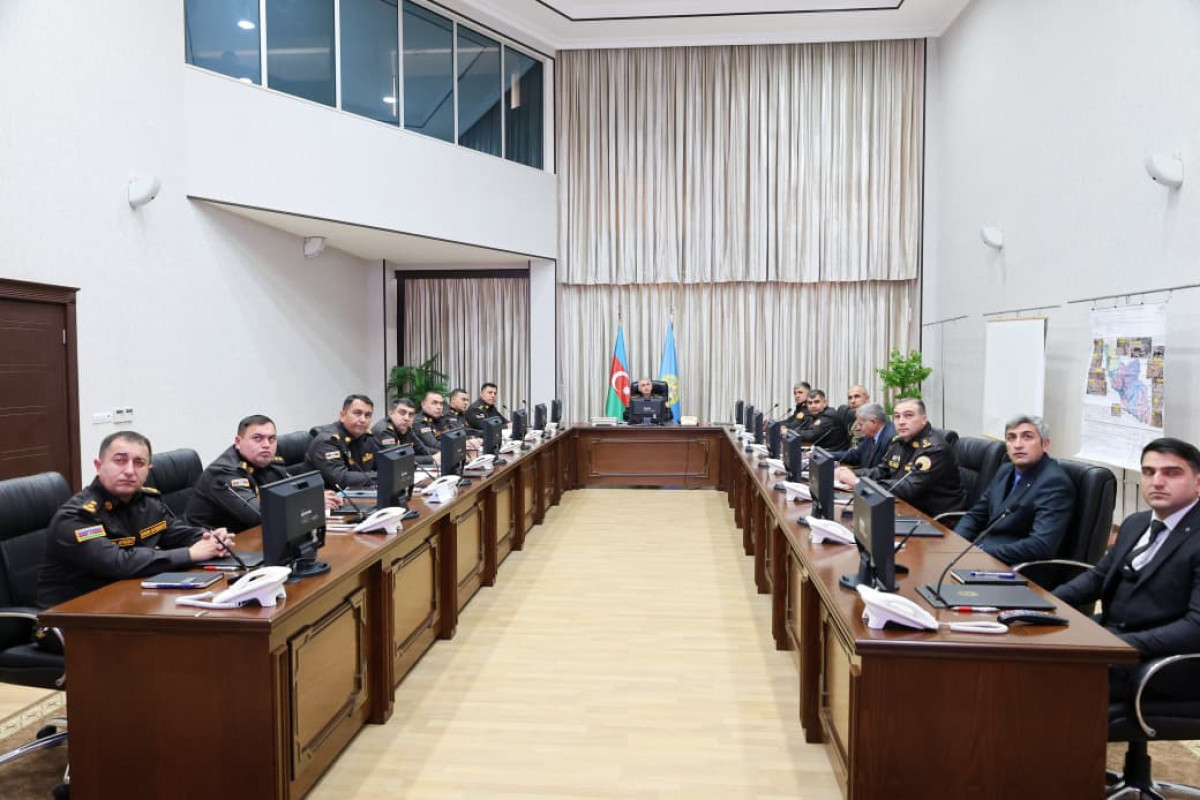 FHN-in Naxçıvanda komanda-qərargah təlimi baş tutub