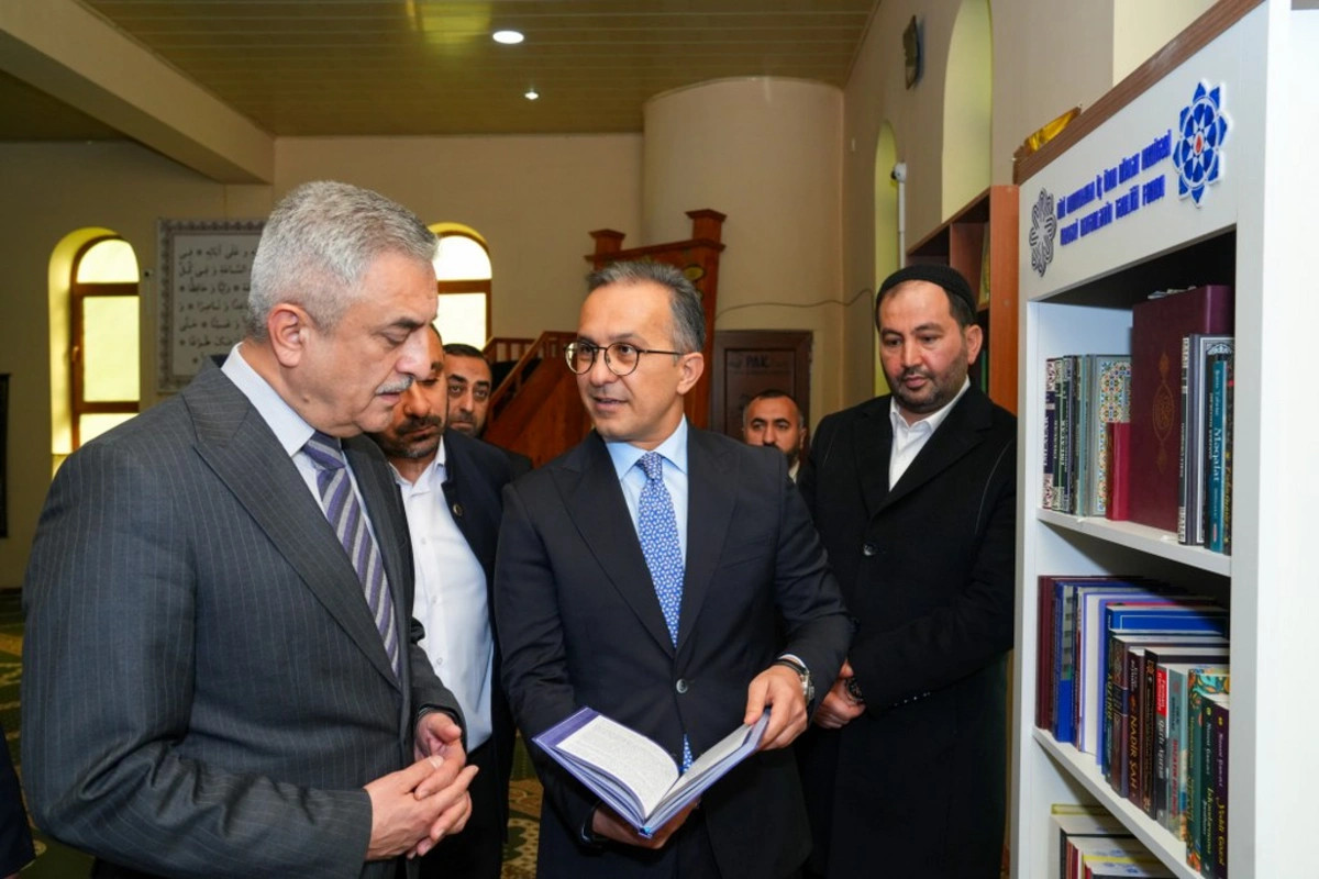 Ramin Məmmədov İmişlidə məscidləri ziyarət edib