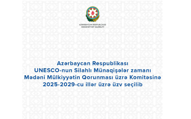 Azərbaycan UNESCO‑nun Komitəsinə üzv seçildi
